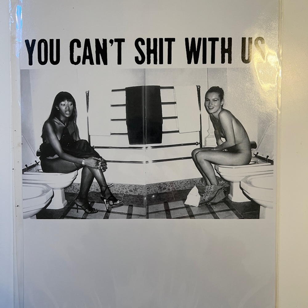 Kate Moss Naomi Campbell print